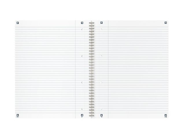 Kollegieblock OXFORD Origins A4+ lin blå